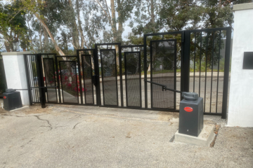 Custom-Designed Double Swing Gates