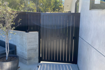 Contemporary Side Gate