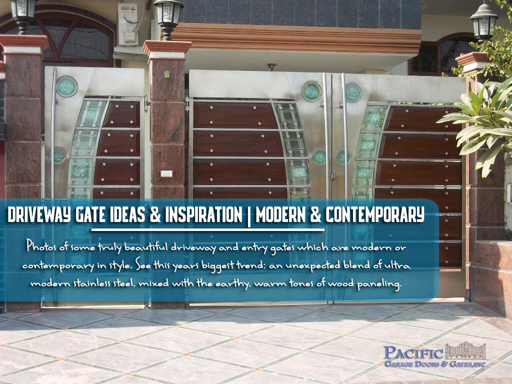 Driveway Gate Ideas Modern Contemporary